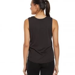 Spiritual Gangster Love Over Muscle Tank Vintage Black CLOTHING