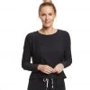 Beyond Yoga Featherweight Morning Light Cropped Pullover Darkest Night CLOTHING