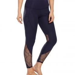CLOTHING Marika Arabella Ankle Tummy Control Yoga Leggings With Pocket Eclipse