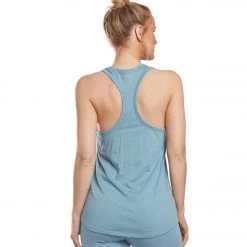 CLOTHING Beyond Yoga All About It Racerback Yoga Tank Blue Crush