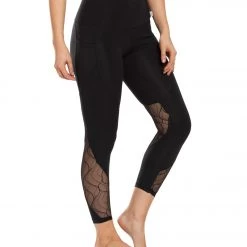 CLOTHING Marika Arabella Ankle Tummy Control Yoga Leggings With Pocket Black