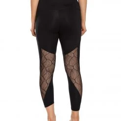 CLOTHING Marika Arabella Ankle Tummy Control Yoga Leggings With Pocket Black 11 CLOTHING Marika Arabella Ankle Tummy Control Yoga Leggings With Pocket Black