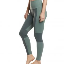 Beyond Yoga Block Out High Waisted 7/8 Yoga Leggings Aloha Green/Dark Tropic Block 13 Beyond Yoga Block Out High Waisted 7/8 Yoga Leggings Aloha Green/Dark Tropic Block