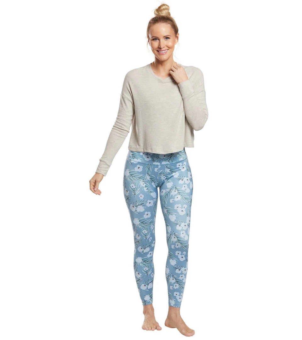 Beyond Yoga Brushed Up Cropped Yoga Pullover Oatmeal Heather 6 Beyond Yoga Brushed Up Cropped Yoga Pullover Oatmeal Heather