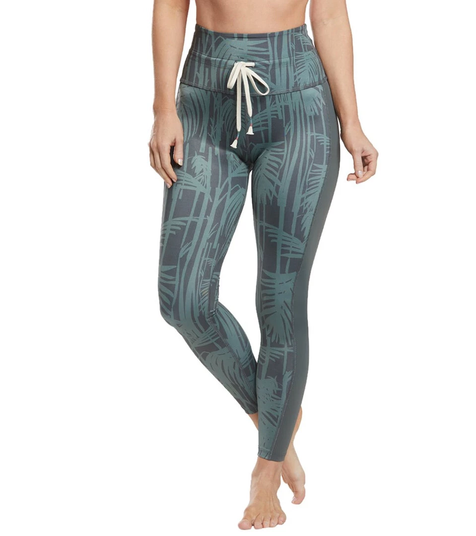 Beyond Yoga Right On High Waisted Long Yoga Leggings Bamboo Fields CLOTHING 3 Beyond Yoga Right On High Waisted Long Yoga Leggings Bamboo Fields CLOTHING