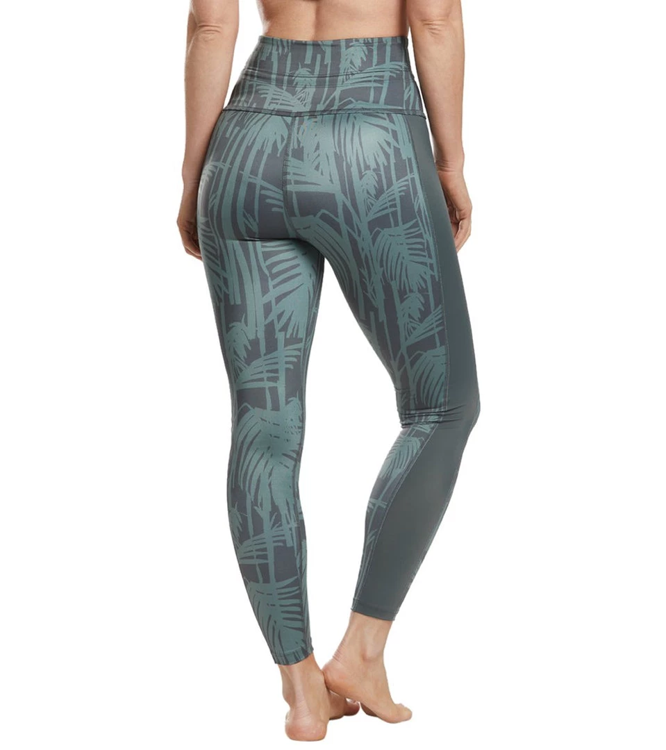Beyond Yoga Right On High Waisted Long Yoga Leggings Bamboo Fields CLOTHING 5 Beyond Yoga Right On High Waisted Long Yoga Leggings Bamboo Fields CLOTHING