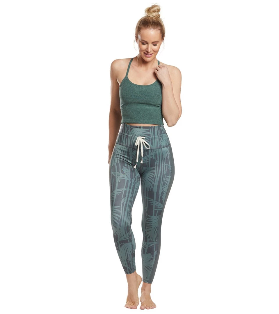 Beyond Yoga Right On High Waisted Long Yoga Leggings Bamboo Fields CLOTHING 6 Beyond Yoga Right On High Waisted Long Yoga Leggings Bamboo Fields CLOTHING