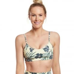 CLOTHING Beyond Yoga Olympus Classic V-Neck Yoga Sports Bra Floral Sunrise