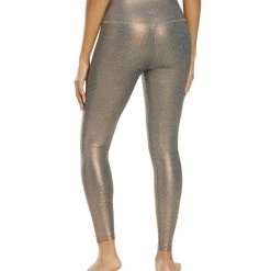 CLOTHING Beyond Yoga Dusted High Waisted 7/8 Yoga Leggings Black/White Rose Gold Dusted 11 CLOTHING Beyond Yoga Dusted High Waisted 7/8 Yoga Leggings Black/White Rose Gold Dusted