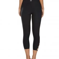 CLOTHING Marika Brandy Yoga Capris Black 11 CLOTHING Marika Brandy Yoga Capris Black