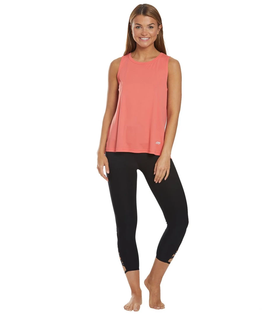 CLOTHING Marika Brandy Yoga Capris Black 6 CLOTHING Marika Brandy Yoga Capris Black