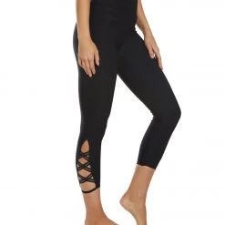 CLOTHING Marika Brandy Yoga Capris Black 15 CLOTHING Marika Brandy Yoga Capris Black