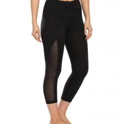 Marika Paige Ultra High Capris Black