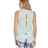 Balance Collection Luna Singlet Yoga Tank Top Fair Aqua CLOTHING