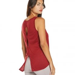 Balance Collection Luna Singlet Yoga Tank Top Biking Red