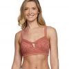 Free People Annabelle Bralette Coral CLOTHING
