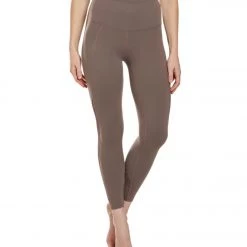 CLOTHING Beyond Yoga Mesh In Line High Waisted 7/8 Yoga Leggings Terra Leather