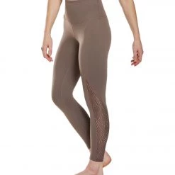 CLOTHING Beyond Yoga Mesh In Line High Waisted 7/8 Yoga Leggings Terra Leather