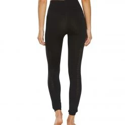 CLOTHING Free People High Waisted Shanti Yoga Leggings Onyx