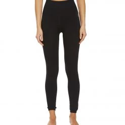 CLOTHING Free People High Waisted Shanti Yoga Leggings Onyx