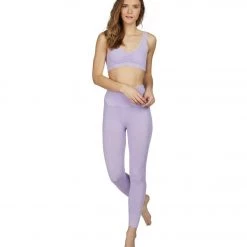 Free People High Waisted Shanti Yoga Leggings Lilac