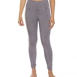 Free People High Waisted Shanti Yoga Leggings Light Purple CLOTHING
