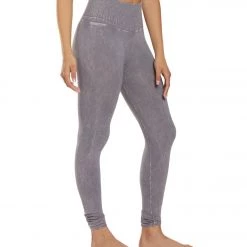 Free People High Waisted Shanti Yoga Leggings Light Purple CLOTHING