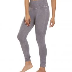 Free People High Waisted Shanti Yoga Leggings Light Purple CLOTHING