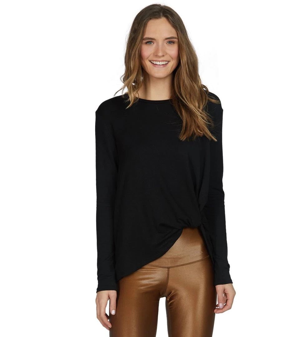 DYI Knot So Fast Workout Long Sleeve Black 3 DYI Knot So Fast Workout Long Sleeve Black