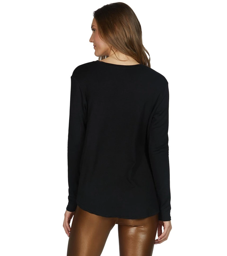 DYI Knot So Fast Workout Long Sleeve Black 5 DYI Knot So Fast Workout Long Sleeve Black