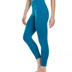 Beyond Yoga Sportflex High Waisted 7/8 Yoga Leggings Bali Blue