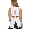 Marika Nicole Singlet Yoga Tank Top White 2 Marika Nicole Singlet Yoga Tank Top White