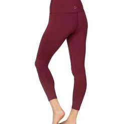 Beyond Yoga Sportflex High Waisted 7/8 Yoga Leggings Team Burgundy