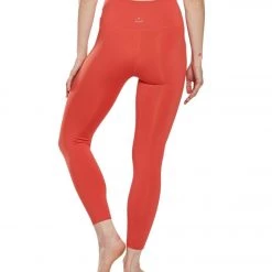 Beyond Yoga Sportflex High Waisted 7/8 Yoga Leggings Scarlet Sun CLOTHING