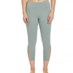 Balance Collection Riley Yoga Capris Slate Grey