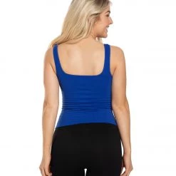 Free People Square One Seamless Cami Blue