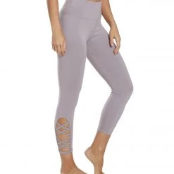 Balance Collection Riley Yoga Capris Quail CLOTHING