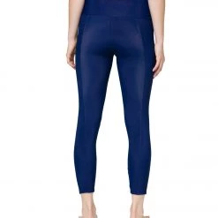 CLOTHING Onzie Ribbed Sweetheart 7/8 Yoga Leggings Marine Rib