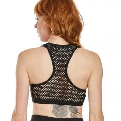 Beyond Yoga Sportflex Punched Racerback Yoga Sports Bra CLOTHING