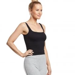 CLOTHING Free People Square One Seamless Cami Black