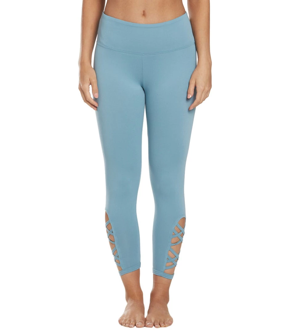 Balance Collection Riley Yoga Capris Smoke Blue 4 Balance Collection Riley Yoga Capris Smoke Blue
