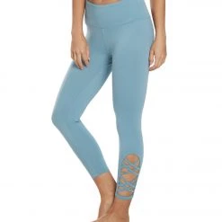 Balance Collection Riley Yoga Capris Smoke Blue 13 Balance Collection Riley Yoga Capris Smoke Blue