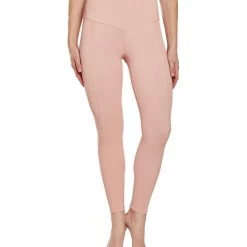 Onzie Ribbed Sweetheart 7/8 Yoga Leggings Apricot 15 Onzie Ribbed Sweetheart 7/8 Yoga Leggings Apricot