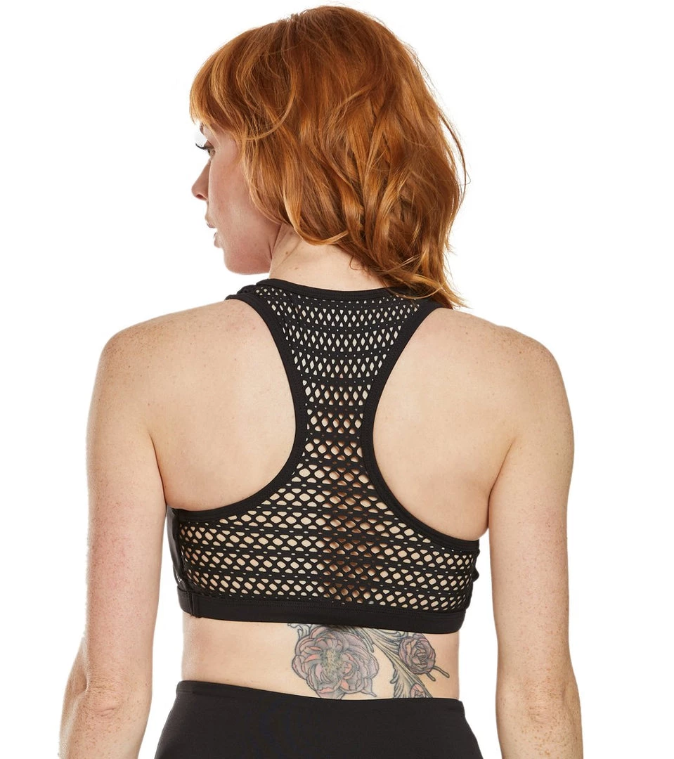 Beyond Yoga Sportflex Punched Racerback Yoga Sports Bra Black CLOTHING 9 Beyond Yoga Sportflex Punched Racerback Yoga Sports Bra Black CLOTHING