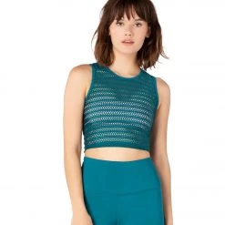 Beyond Yoga Sportflex Top Notch Cropped Yoga Tank