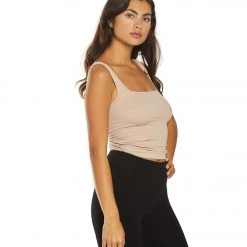 Free People Square One Seamless Cami Rose CLOTHING