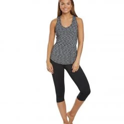 Marika Motion Tank Yoga Tank Top Black Space Dye 12 Marika Motion Tank Yoga Tank Top Black Space Dye