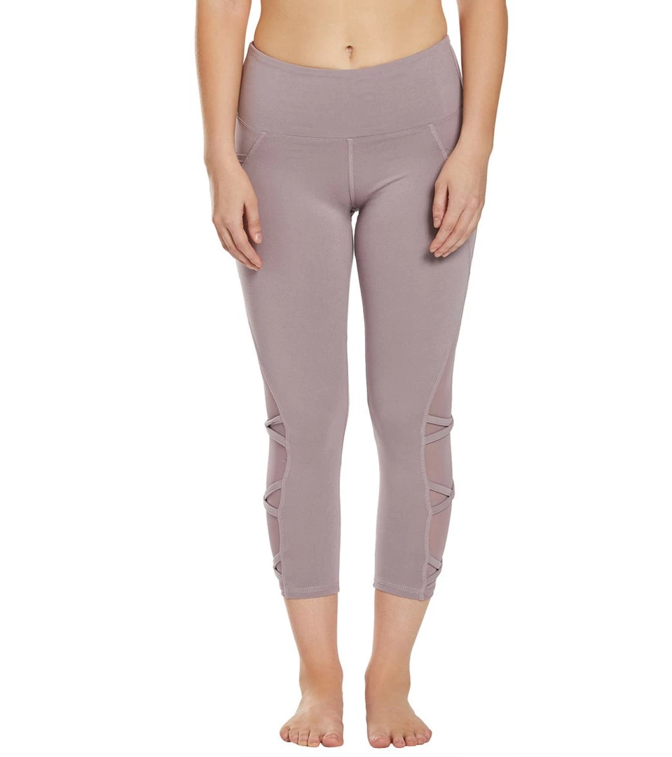 CLOTHING Balance Collection Candace Yoga Capris Quial 4 CLOTHING Balance Collection Candace Yoga Capris Quial
