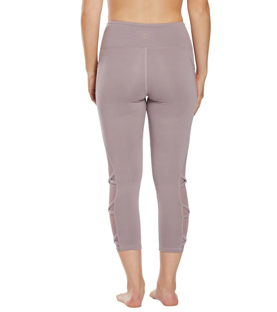 CLOTHING Balance Collection Candace Yoga Capris Quial 5 CLOTHING Balance Collection Candace Yoga Capris Quial