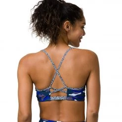 Onzie Bridge Yoga Sports Bra Midnight Camo CLOTHING